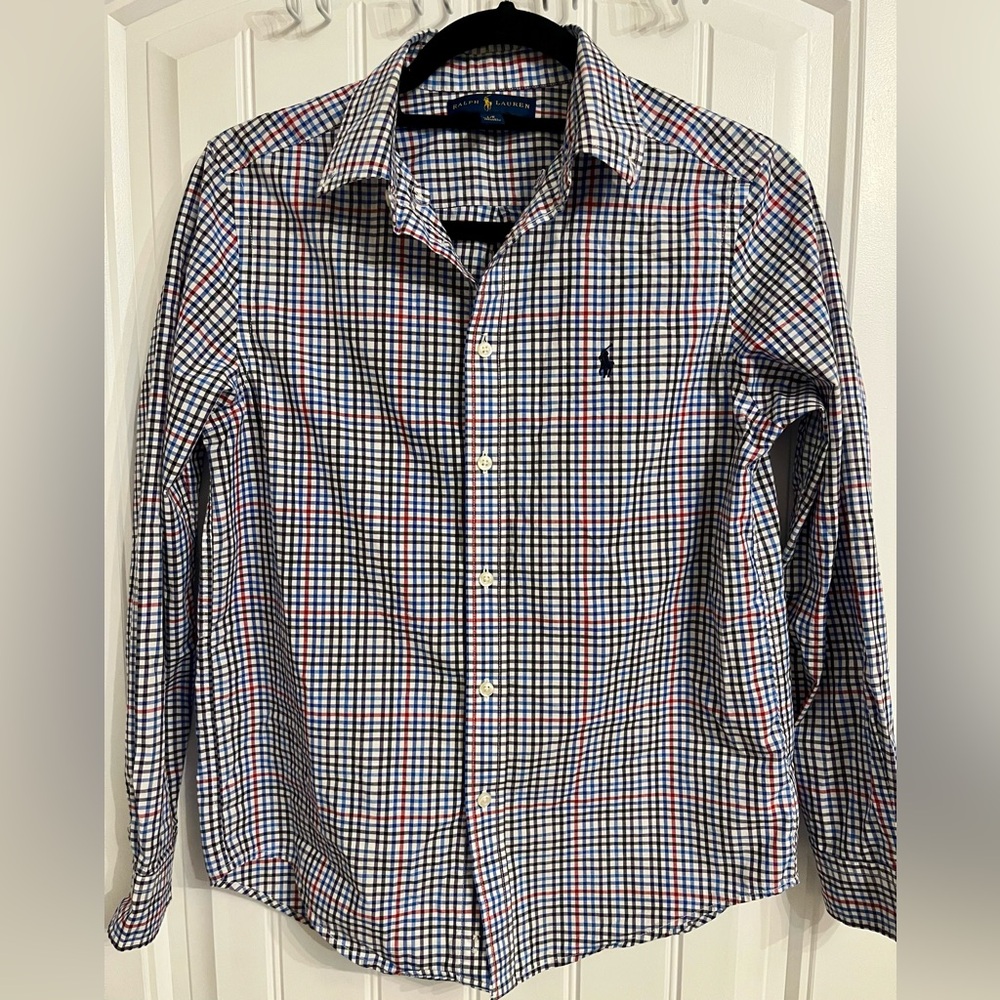 Ralph Lauren Multicolor Checkered Boys Shirt